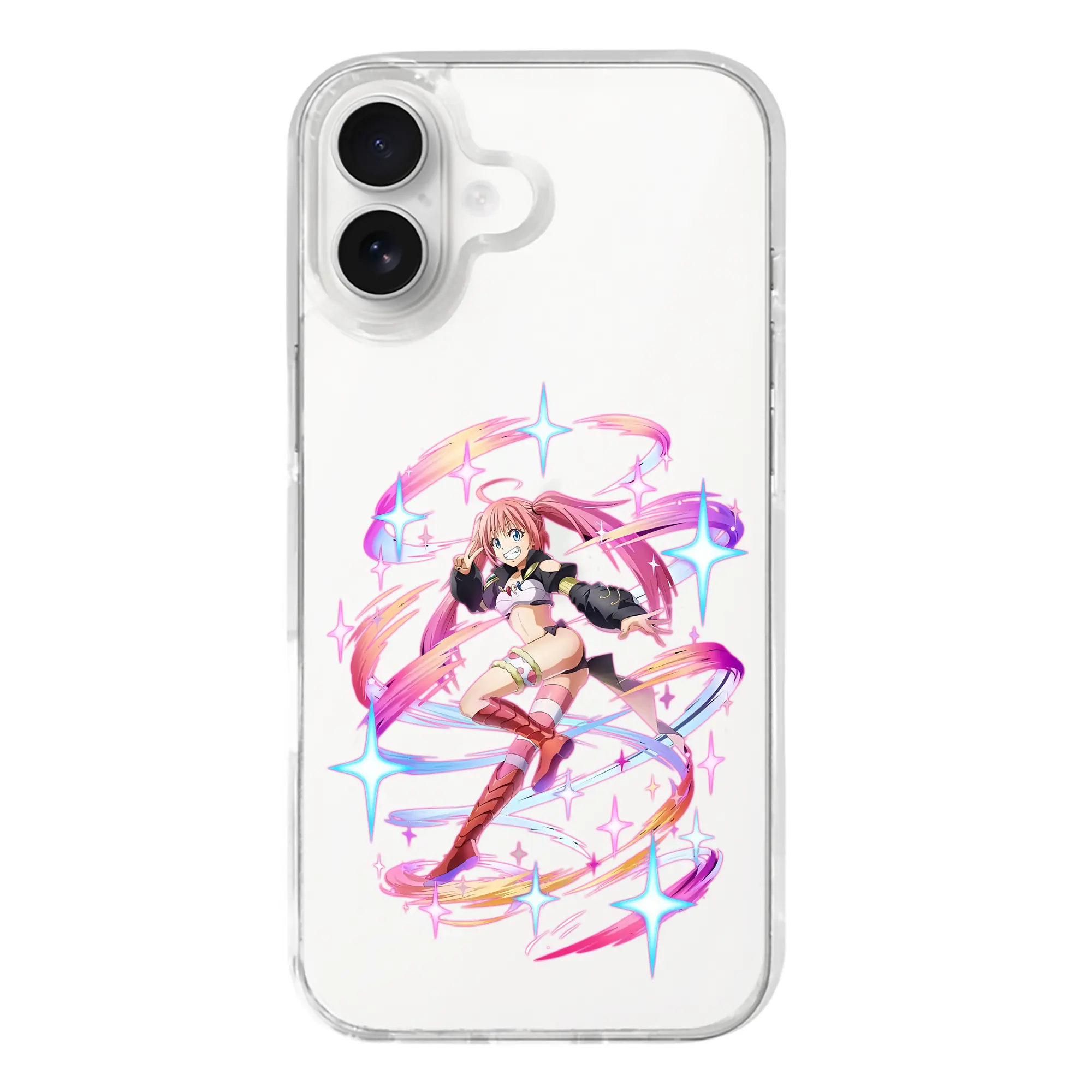 転生したらスライムだった件 グッズ,ミリム・ナーヴァ - iPhone 17シリーズ 透明スマホケース – 薄型・耐衝撃・精密フィット保護カバー